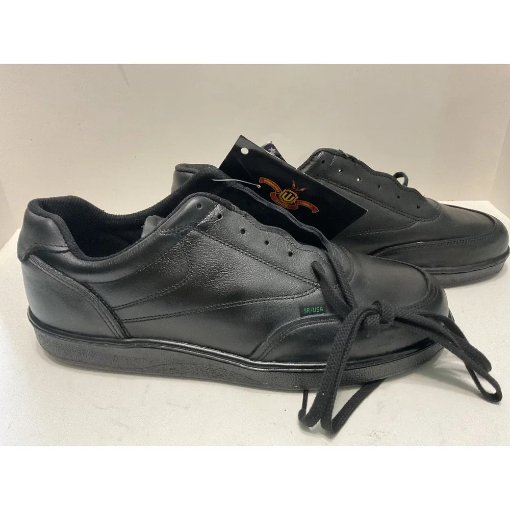 Thorogood Classics Mens Postal Certified Oxford Black Leather Shoes 834-6333 10W